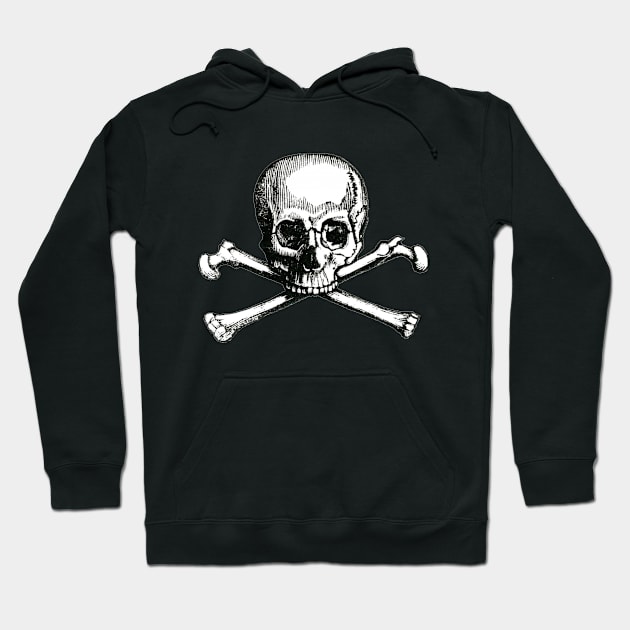 Skull and Crossbones Mask Hoodie by retrorockit